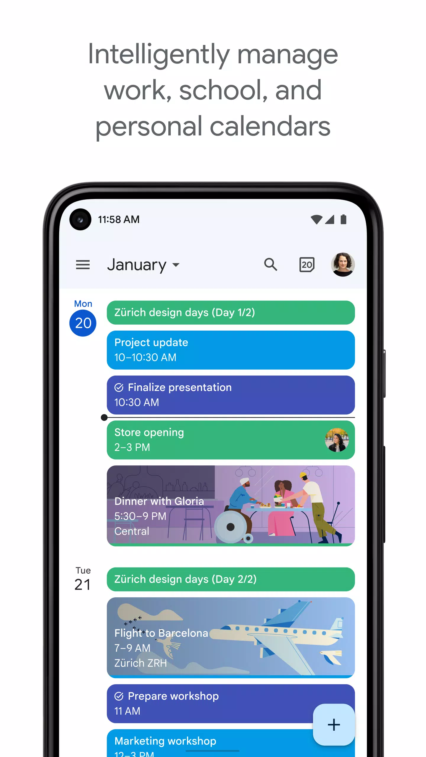 Google Calendar स्क्रीनशॉट 0