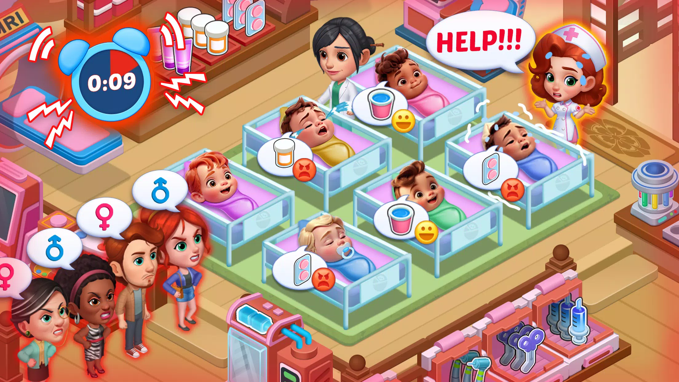 Hospital Frenzy 스크린샷 3