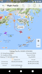 Hong Kong Flight Info Captura de tela 2