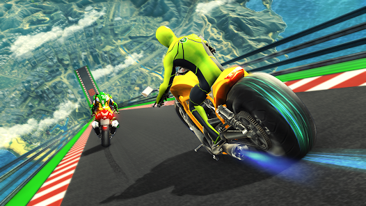 Super Hero Game - Bike Game 3D Ảnh chụp màn hình 0