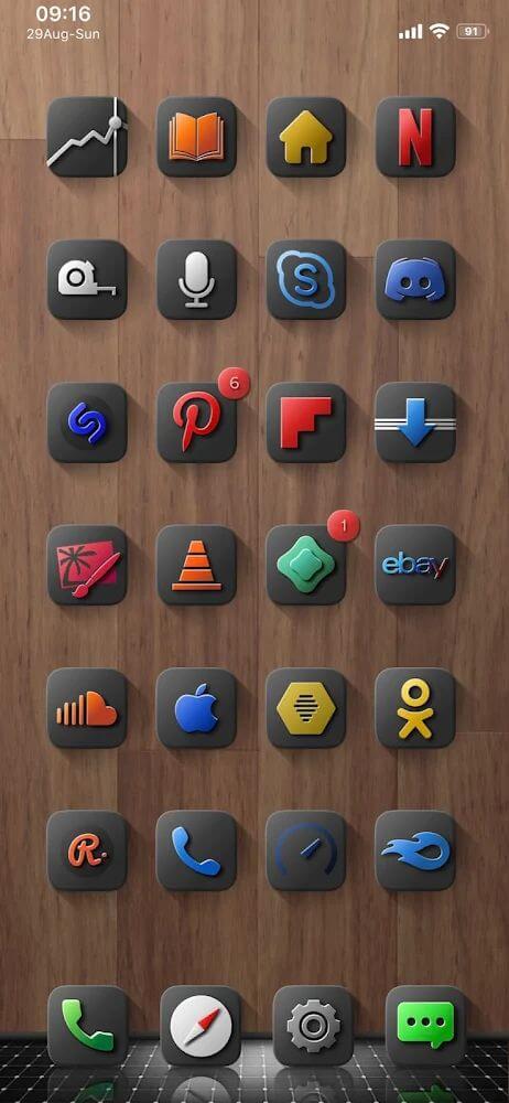 Shiiny Icon Pack Mod Tangkapan skrin 0