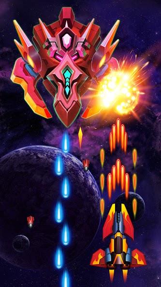 Galaxy Invader: Alien Shooting Mod Ảnh chụp màn hình 2