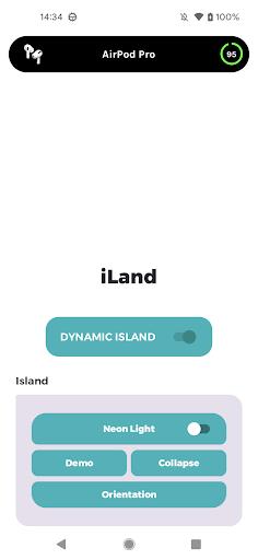 Dynamic notch iOS 16 - iLand 스크린샷 0