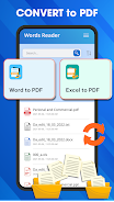 Word Documents: PDF, Word, XLS Tangkapan skrin 0