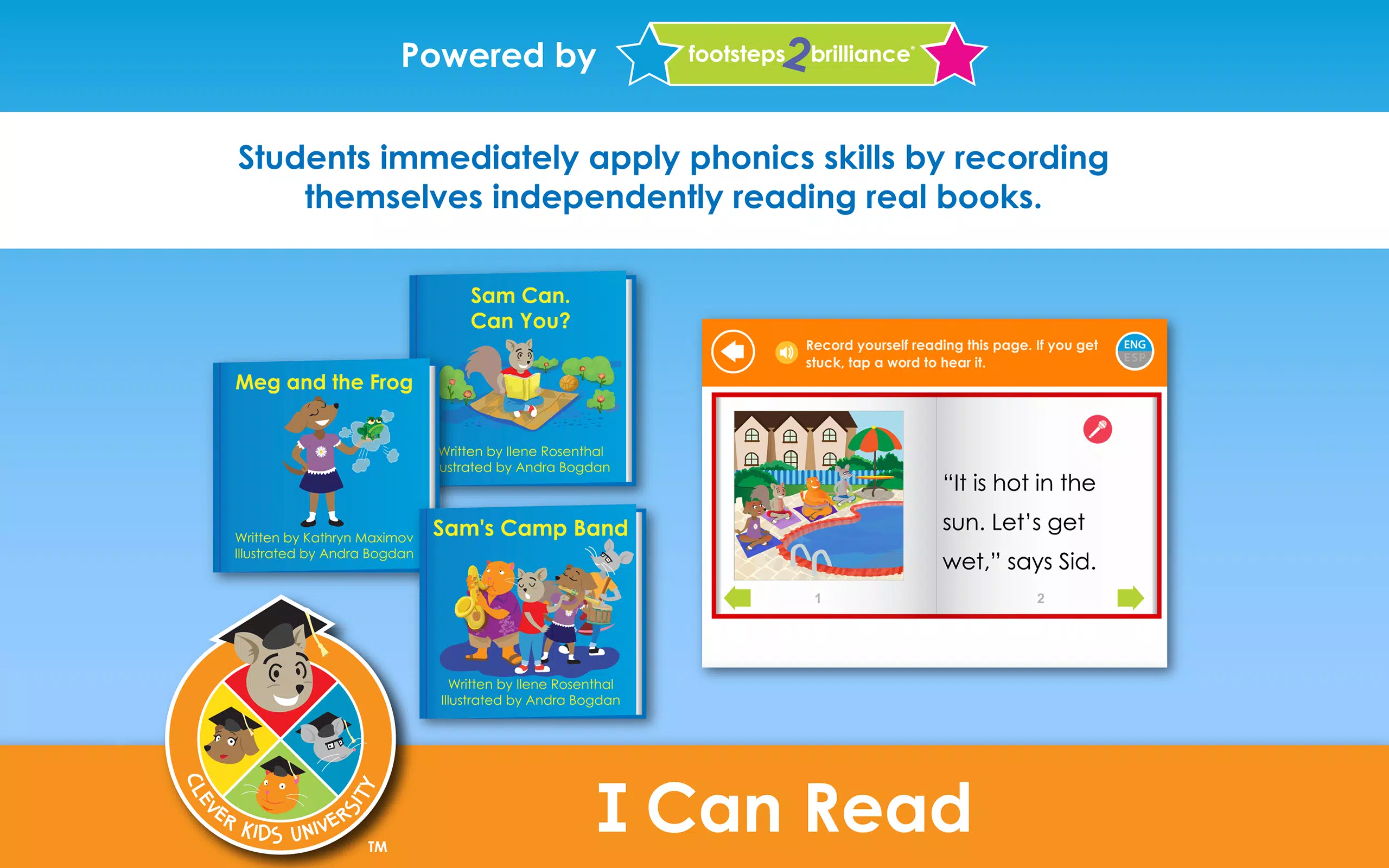 Clever Kids U: I Can Read Скриншот 3