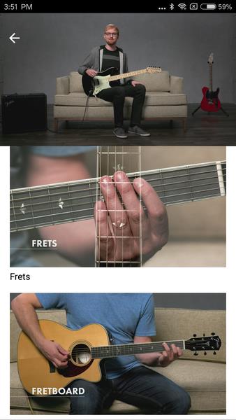 Fender Play - Learn Guitar স্ক্রিনশট 1