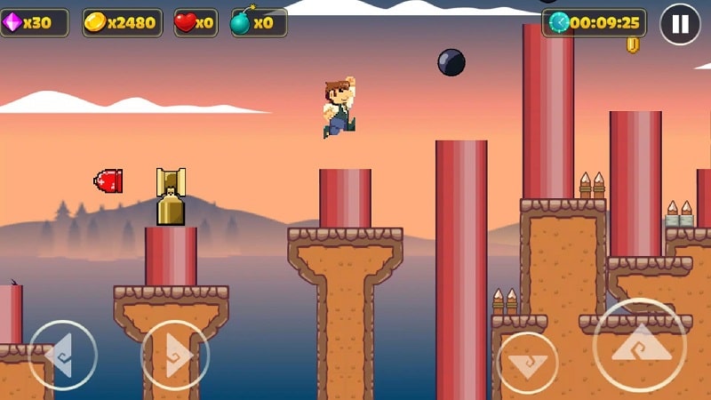 Super Pep's World - Run Game Capture d'écran 1