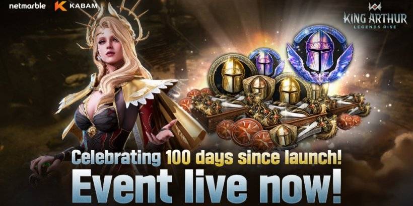 King Arthur: Legends Rise Marks 100 Days with Epic Events