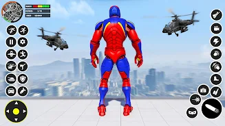 Spider Rescue- Rope Hero games 스크린샷 0