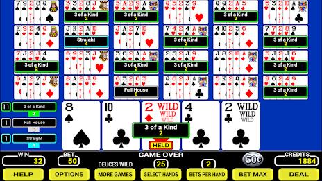 Twenty-Five Play Poker Screenshot 1