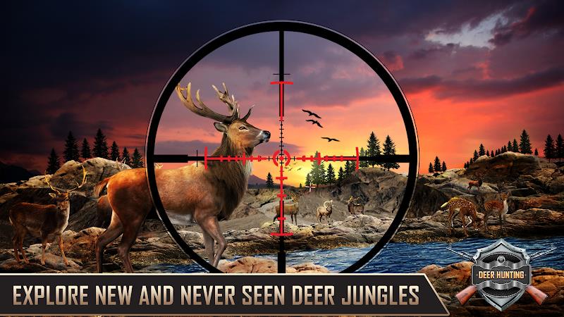 Deer Hunting Simulator Games ภาพหน้าจอ 3