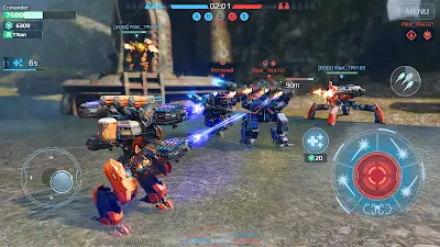 War Robots Multiplayer Battles Schermafbeelding 2