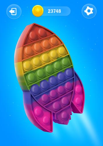 Antistress Rainbow Popit Toys Zrzut ekranu 1