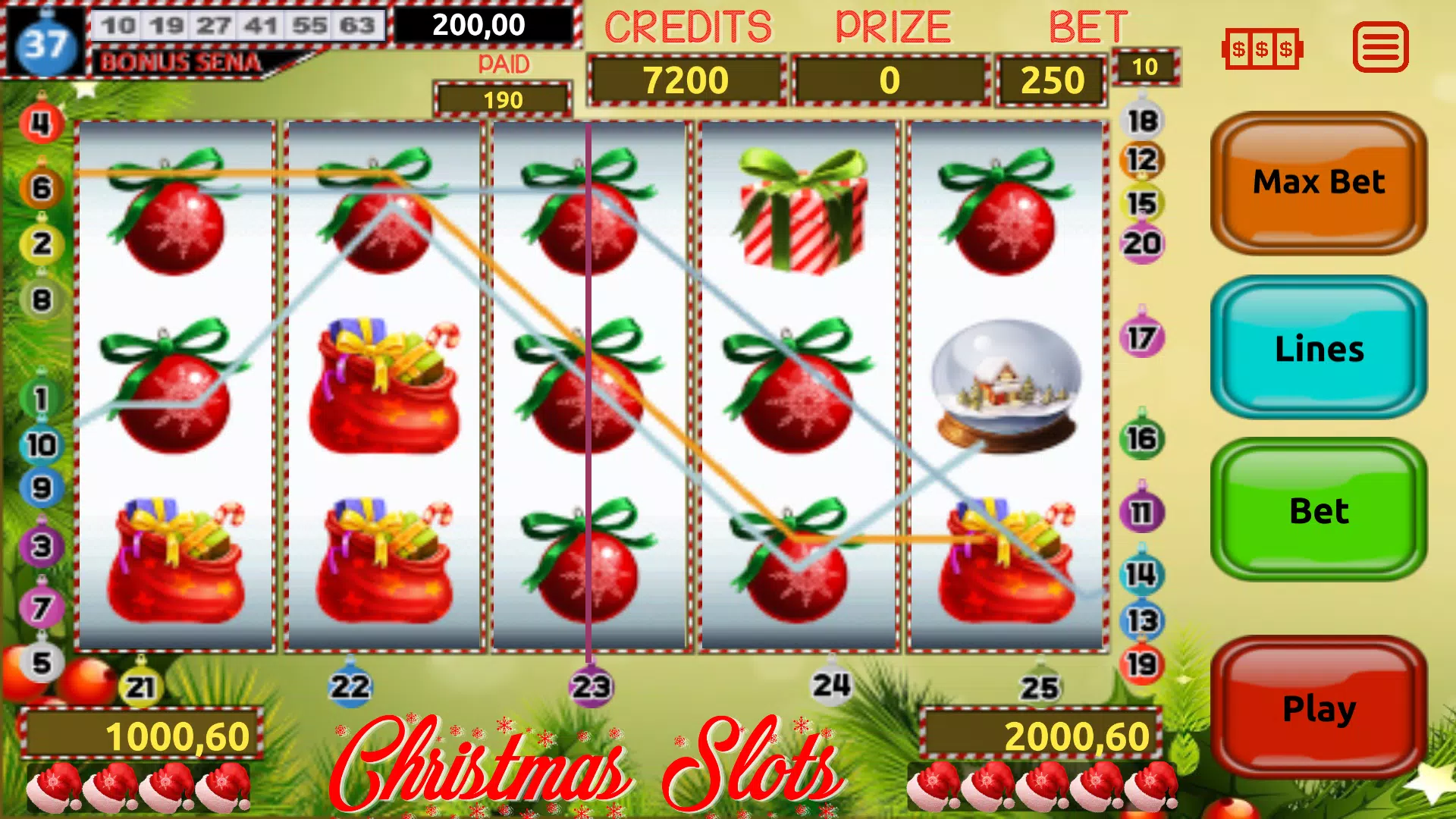 Christmas (Xmas) Slots Ekran Görüntüsü 3