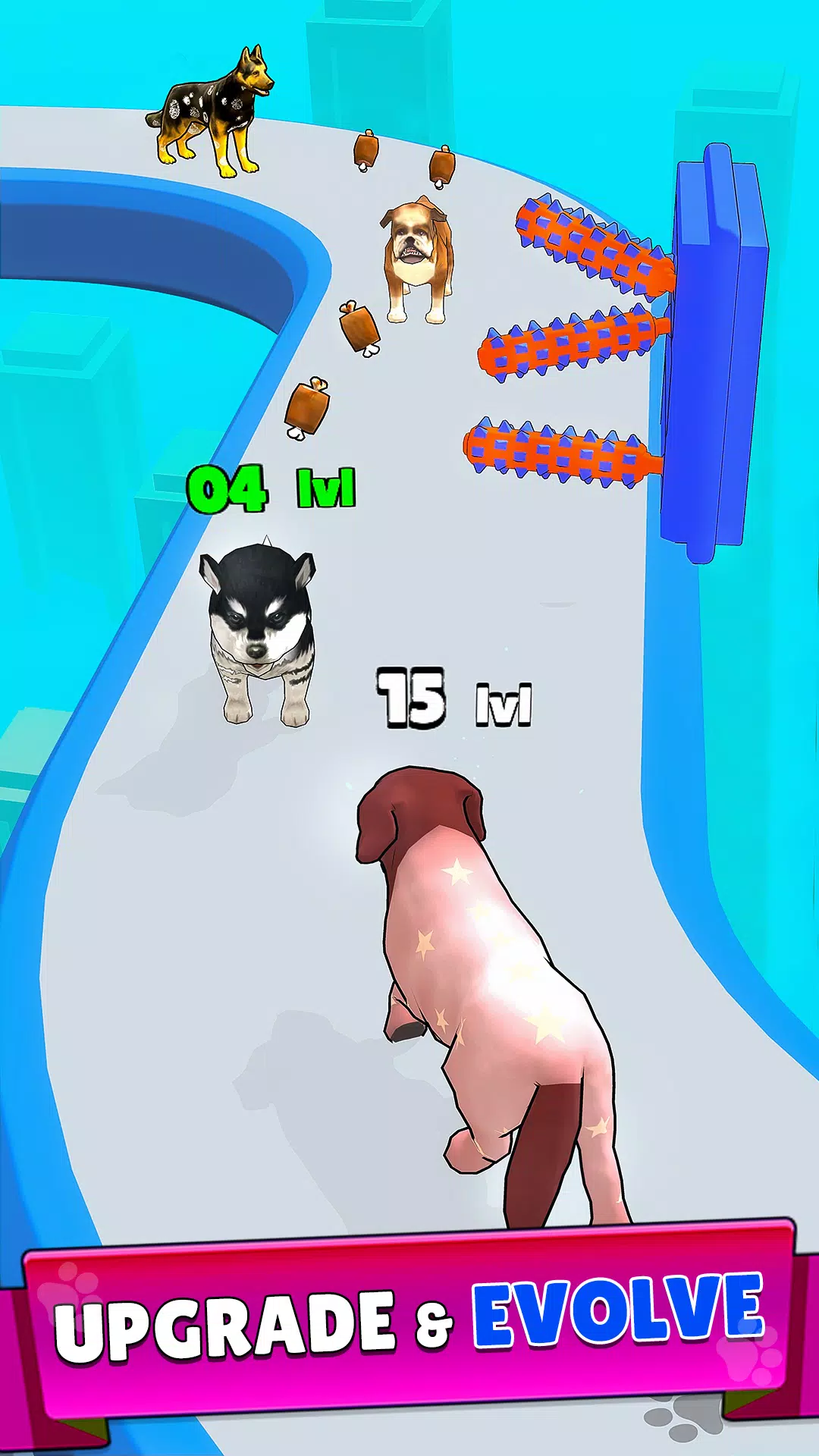 Dog Evolution Run Ảnh chụp màn hình 1