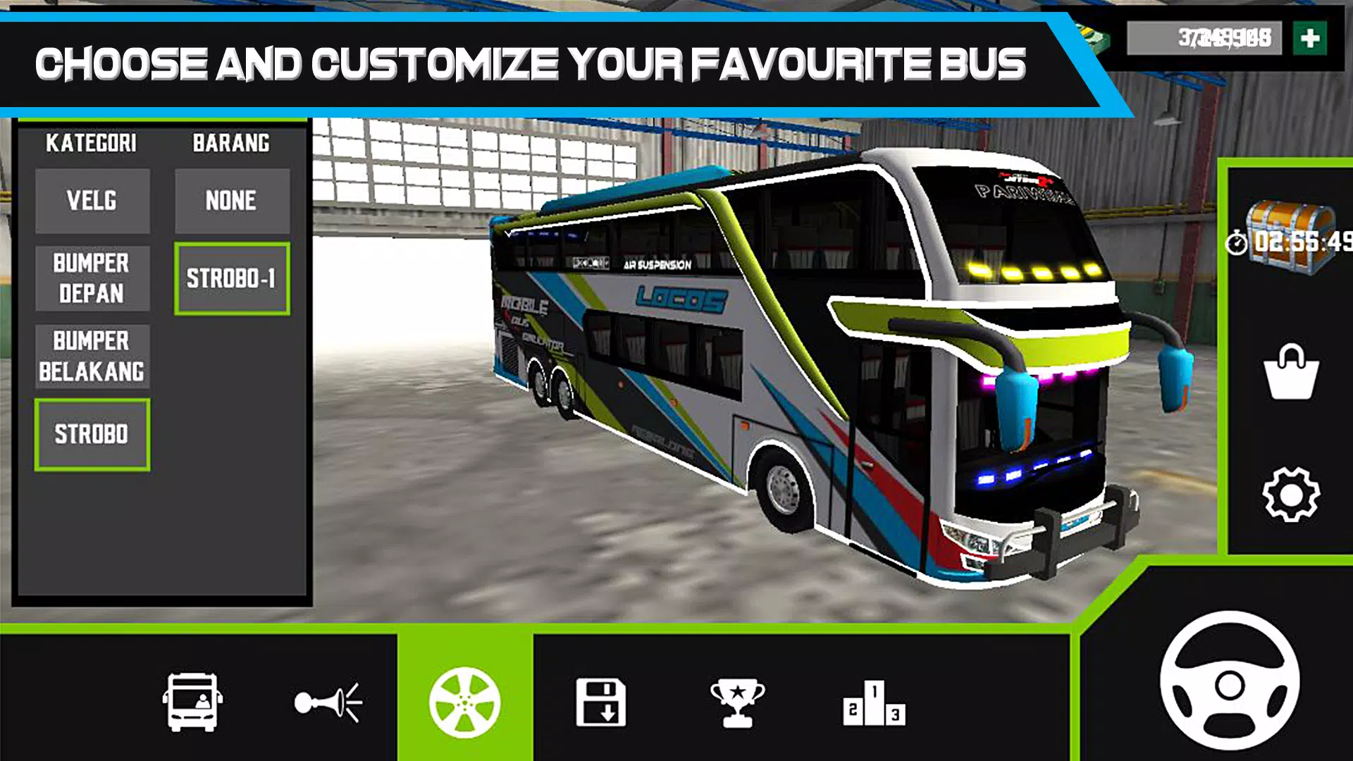 Mobile Bus Simulator Captura de pantalla 0