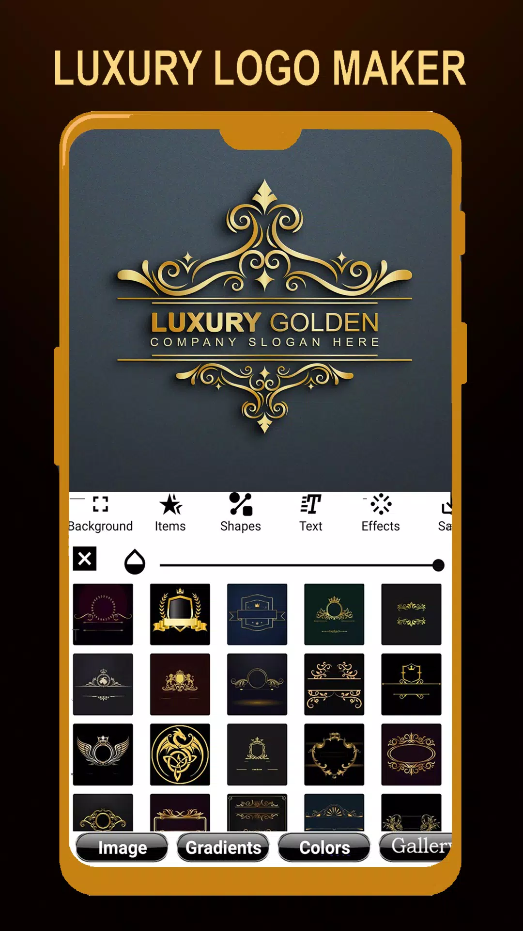 Luxury Logo maker, Logo Design Capture d'écran 1