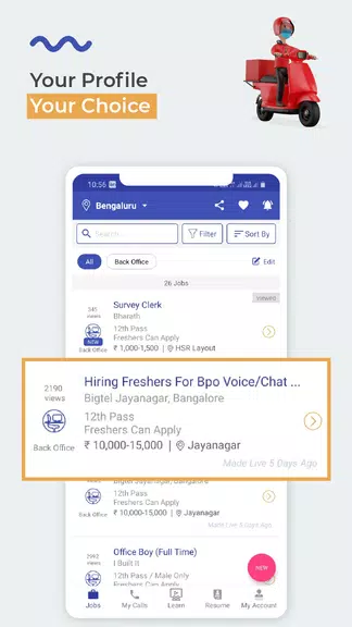 WorkIndia Job Search App Screenshot 3