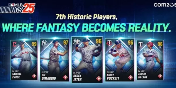 MLB 9 Innings 25 เปิดตัวการอัปเดตฤดูกาล 2025 กับผู้เล่นประวัติศาสตร์