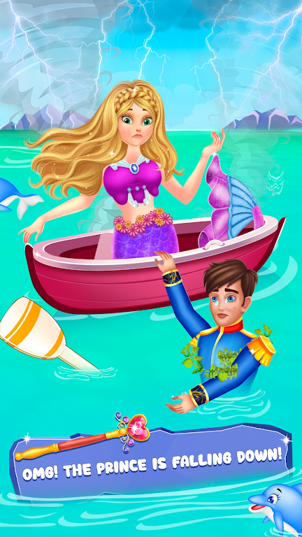 Princess life love story games Captura de pantalla 1