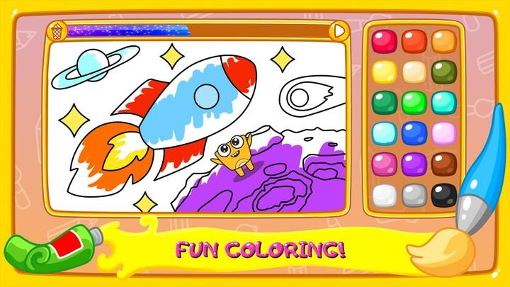 Coloring book! Game for kids 2 Schermafbeelding 0