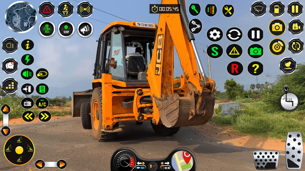 Real City JCB Construction 3D Captura de tela 1