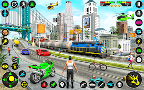 Crime Simulator Gangster Games Ảnh chụp màn hình 0