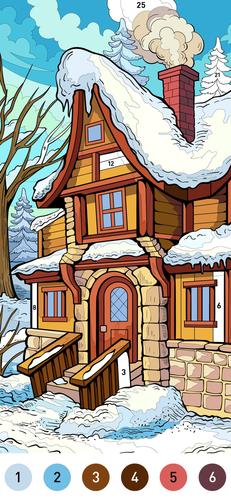 Dream Home Coloring book ဖန်သားပြင်ဓာတ်ပုံ 0