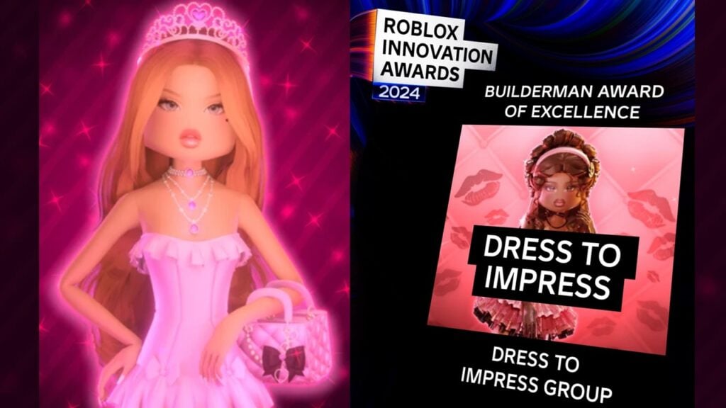 Roblox Dress To Impress 부문 수상