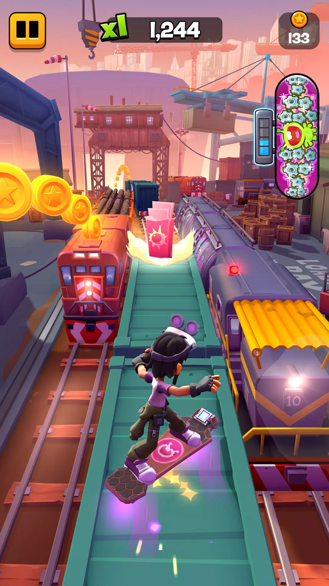 Subway Surfers City Ảnh chụp màn hình 1