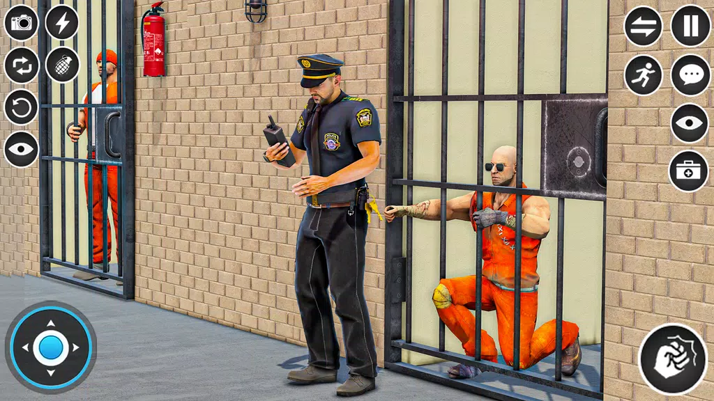 US Police Prison Escape Games Скриншот 0