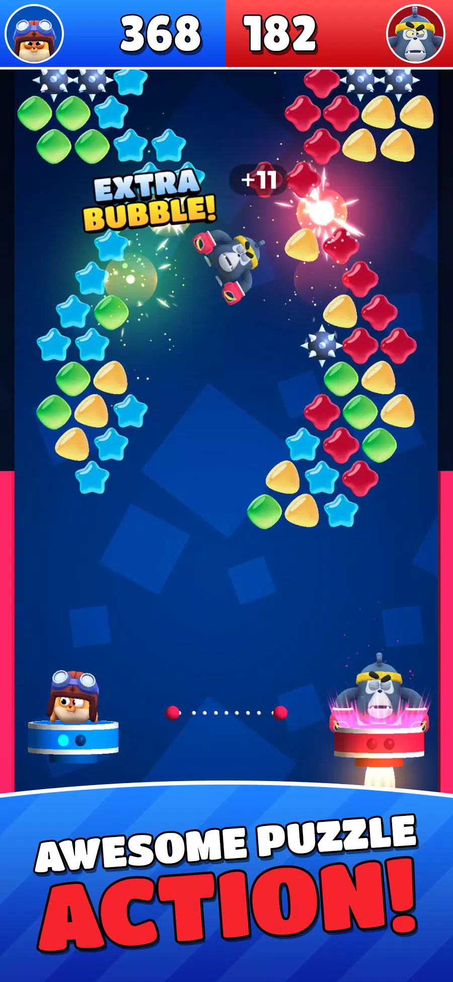 Bubble Stars Tangkapan skrin 1