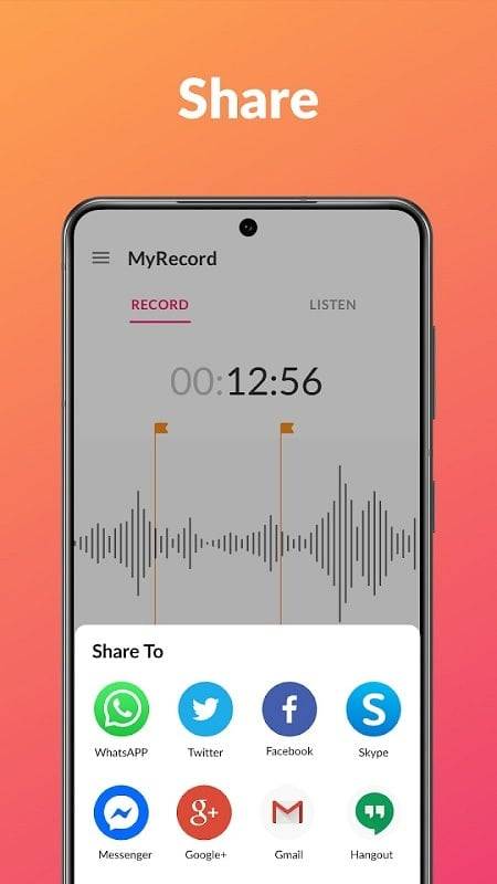 Voice Recorder & Voice Memos Zrzut ekranu 0