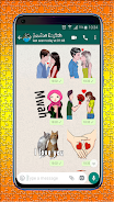 Lips, Kiss and Love Stickers Tangkapan skrin 3