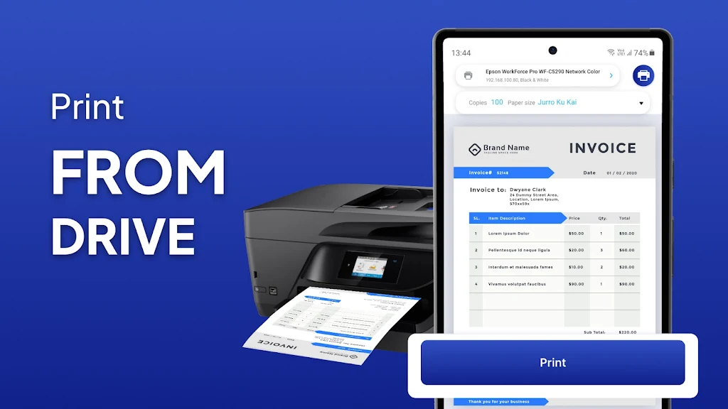 Mobile Printer: Print & Scan Screenshot 2