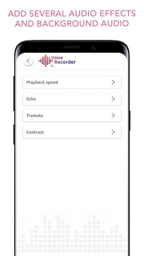 Voice Recorder and Editor App スクリーンショット 2