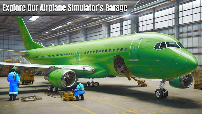 Airplane Game: Pilot Simulator Captura de tela 3