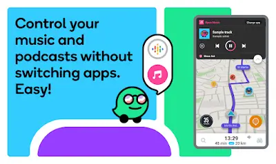 Waze Navigation & Live Traffic Schermafbeelding 2