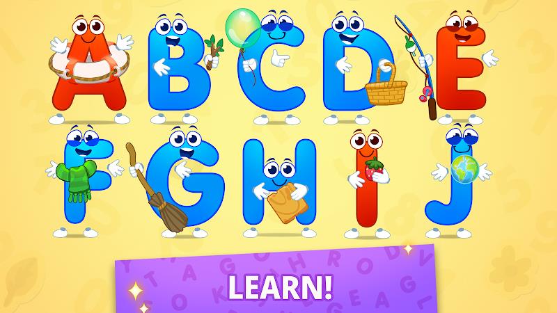 Schermata ABC kids! Alphabet, letters 2