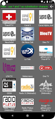 IPTV Proxy - Player & Cast Captura de tela 1