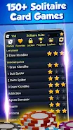 150+ Solitaire Card Games Pack Captura de pantalla 0