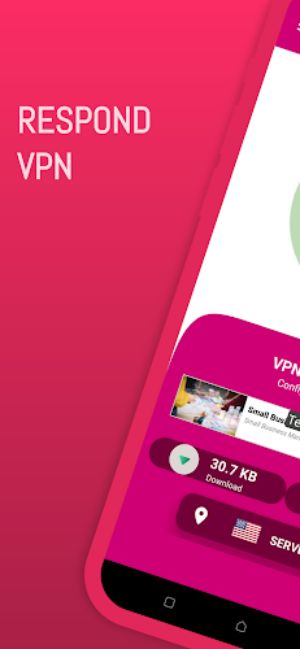 Respond VPN-Secure/private VPN ภาพหน้าจอ 0