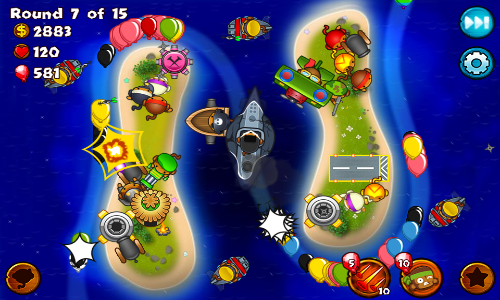 Bloons Monkey City Screenshot 1