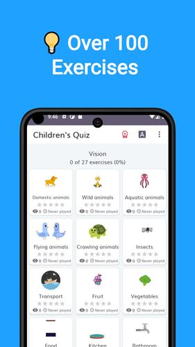 Schermata Children's Quiz 0