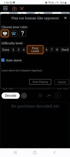 DecodeChess Screenshot 1