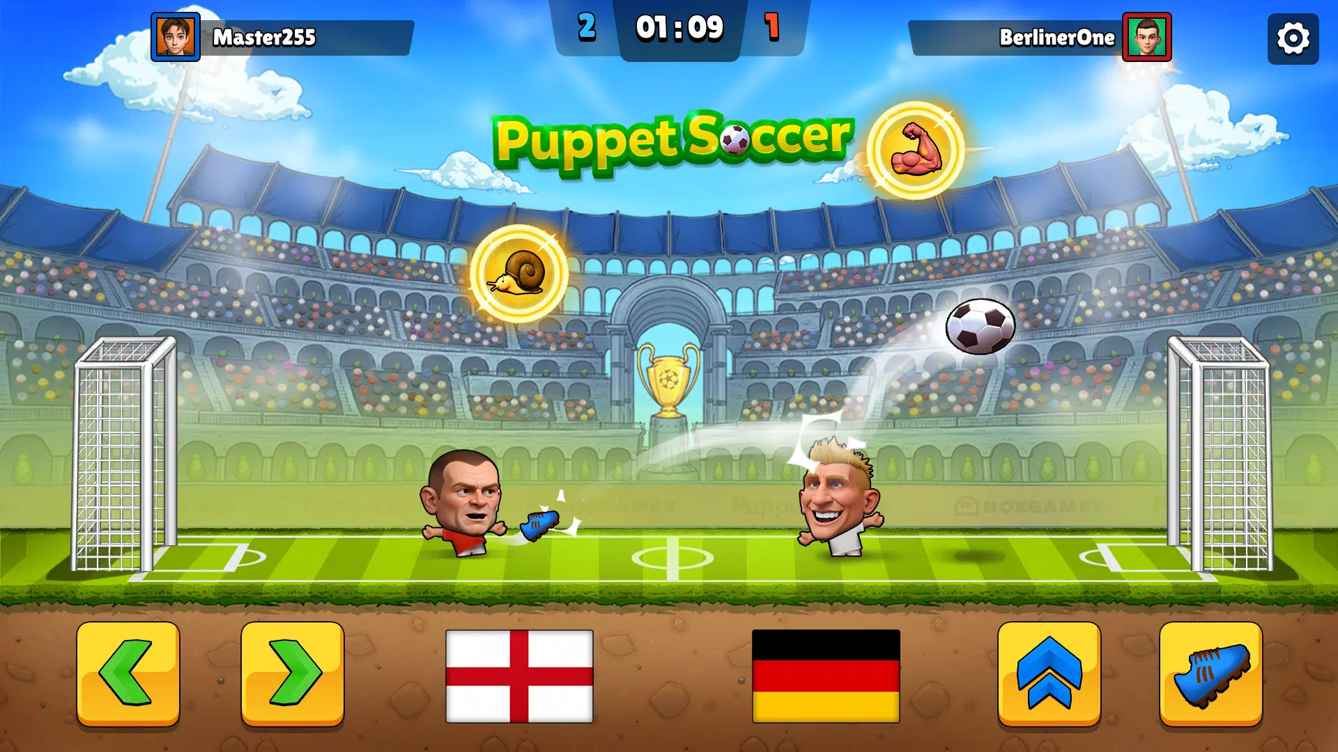 Puppet Soccer - Football Скриншот 1