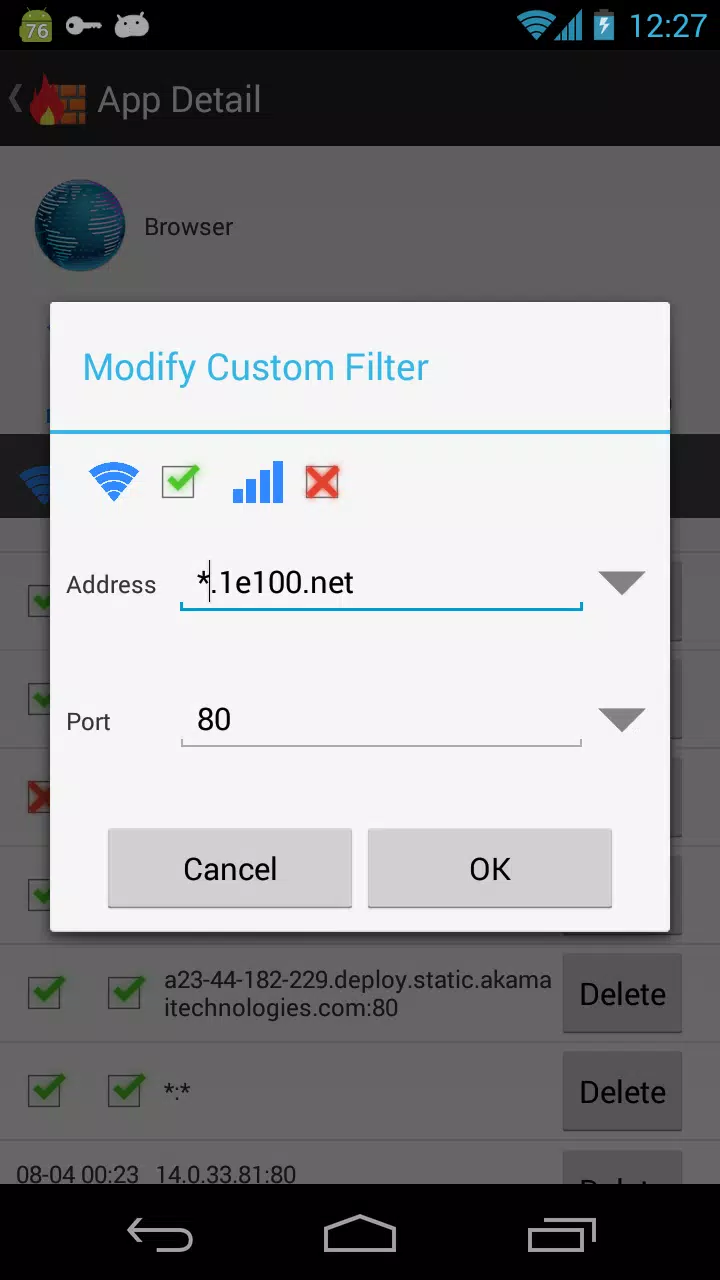 NoRoot Firewall Captura de tela 2