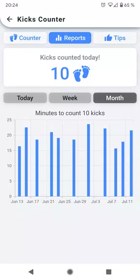 Kick Counter - Track your baby Ekran Görüntüsü 3