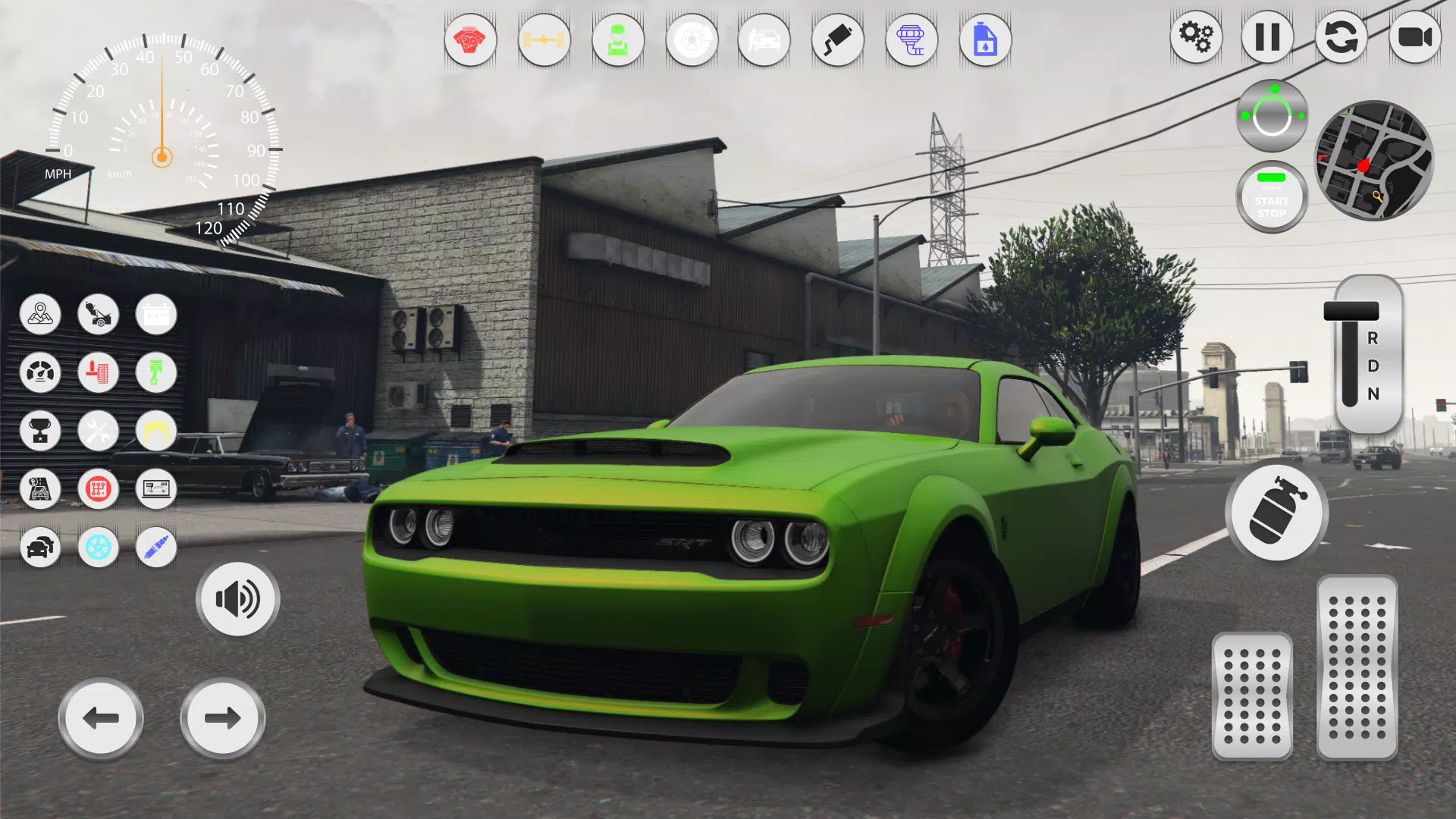 Race Muscle: Dodge Challenger 螢幕截圖 0