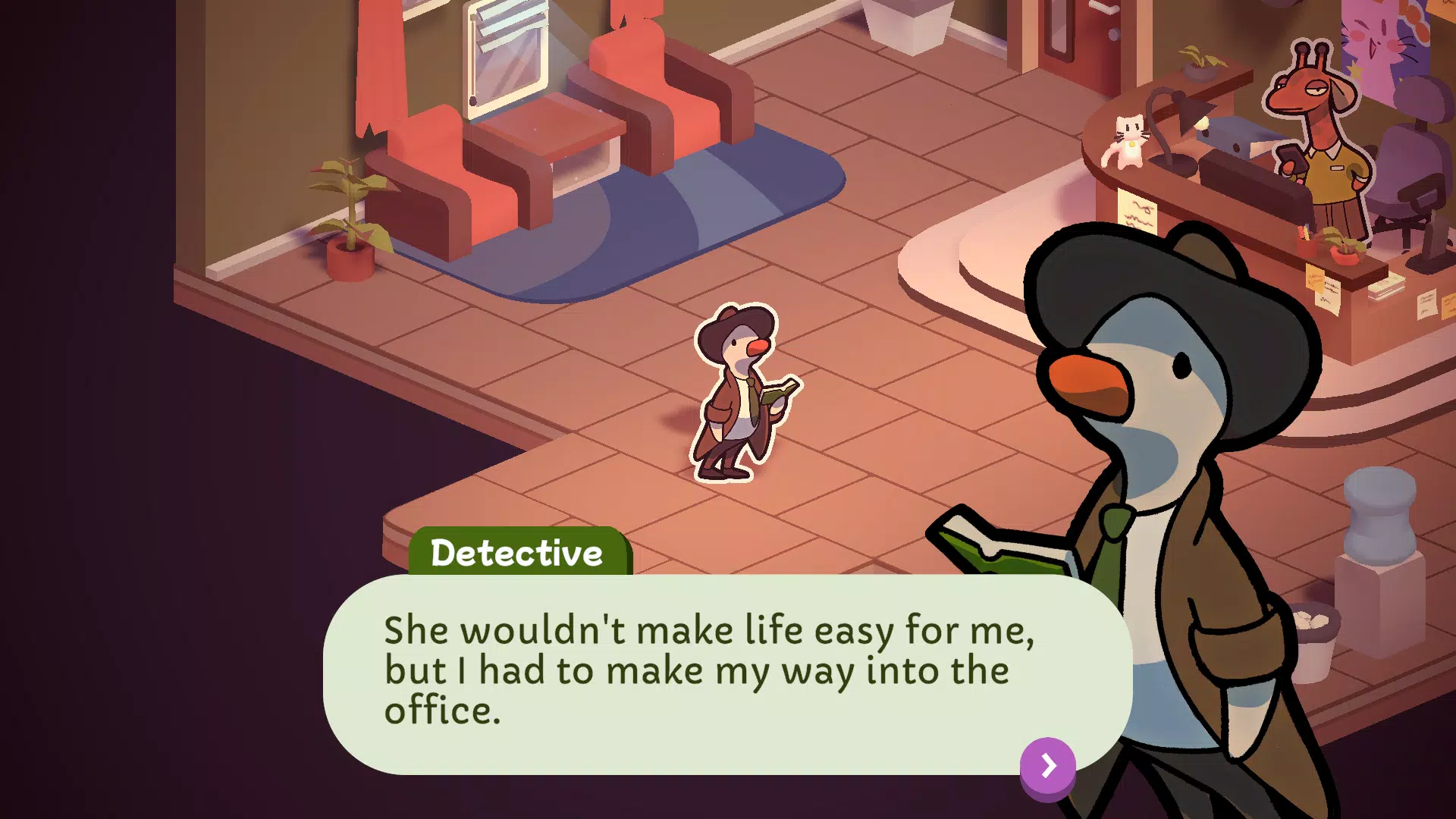 Duck Detective: Secret Salami Captura de tela 0